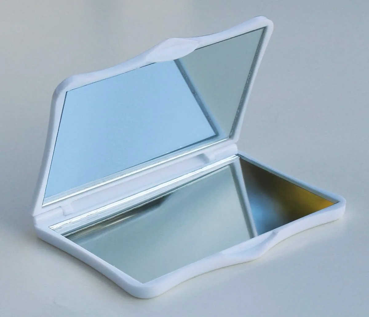 Lissom Design Compact Mirror - Handheld Magnifying Cosmetic Mirror, 2.63-Inch, Paris Fashion - Square - Traveler - Image 4