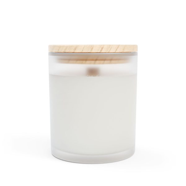 Sweet Dreams Frosted Glass Candle - Relaxing Aromatic 11oz Home Decor - Image 4